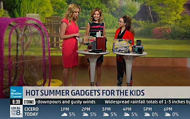 THE WEATHER CHANNEL - HOT SUMMER GADGETS
